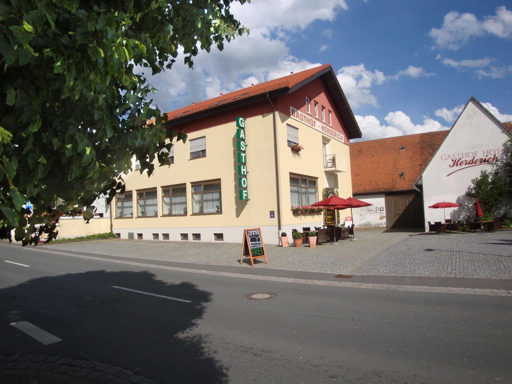 Hotel Gasthof Herderich Schlüsselfeld Eksteriør billede